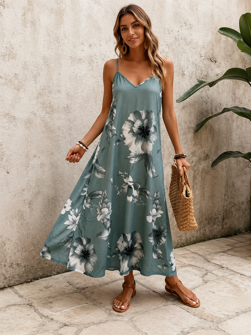 Robe Longue Fleurie Grande Taille