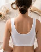 Brassière sans coutures à col V pour un maintien naturel