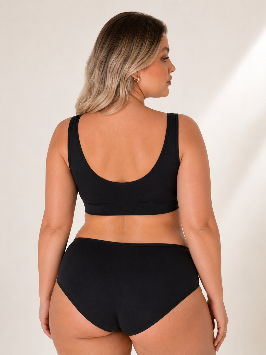 Soutien-gorge débardeur sans armatures à maintien naturel