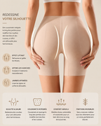 Short Gainant Taille Haute | Coussinets Galbants