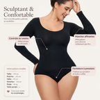 Body Sculptant Manches Longues | Maintien Léger
