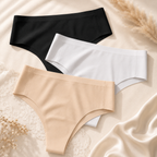 Culotte Invisible Sans Coutures | Anti-Marques Lot de 3 pièces