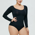 Body Sculptant Manches Longues | Maintien Léger