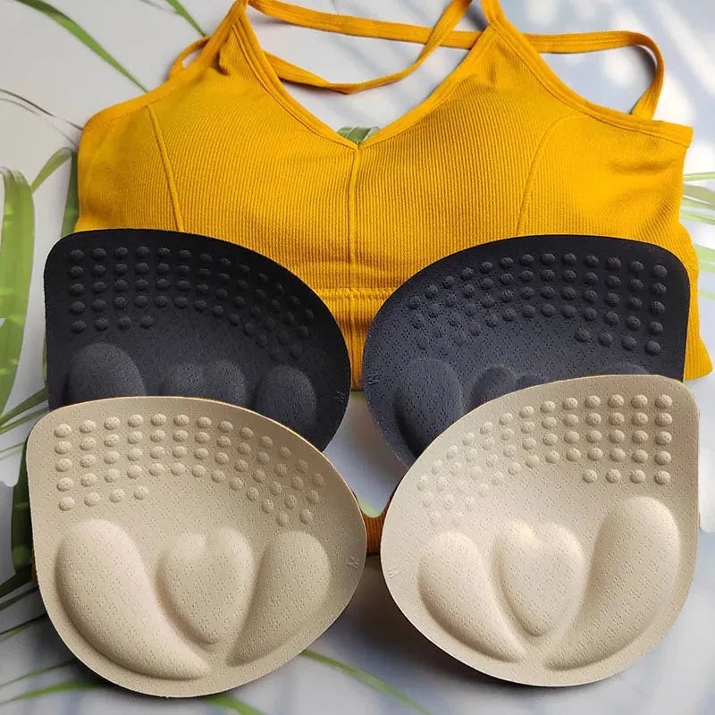 Coussinets push-up respirants pour soutien-gorge et maillot de bain