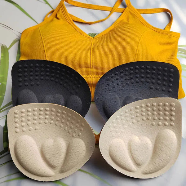 Coussinets push-up respirants pour soutien-gorge et maillot de bain