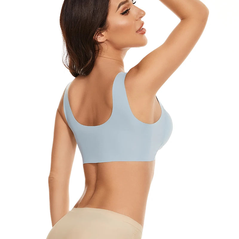 Brassière sans coutures en dentelle au confort absolu