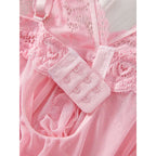 Ensemble de Nuisette Dentelle Florale