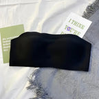 Soutien-gorge bandeau invisible à bretelles amovibles