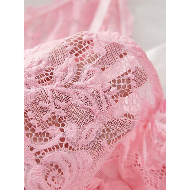 Ensemble de Nuisette Dentelle Florale