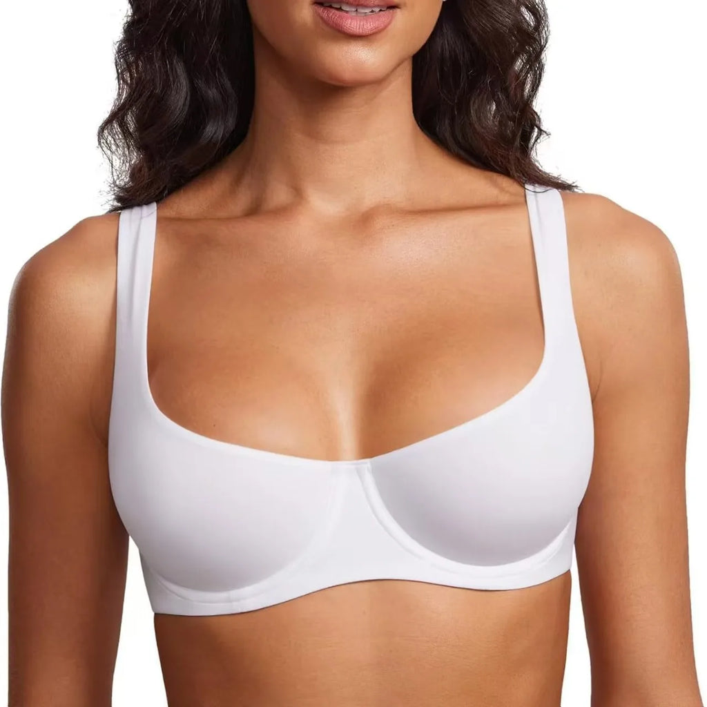 Soutien-gorge invisible à armatures au dos raffiné