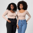 Body Sculptant Manches Longues | Maintien Léger
