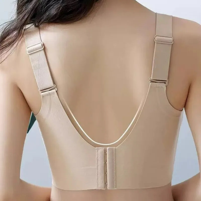 Brassière couvrante sans armatures à maintien renforcé