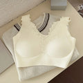 Soutien-gorge dos élégant sans couture à décolleté plongeant