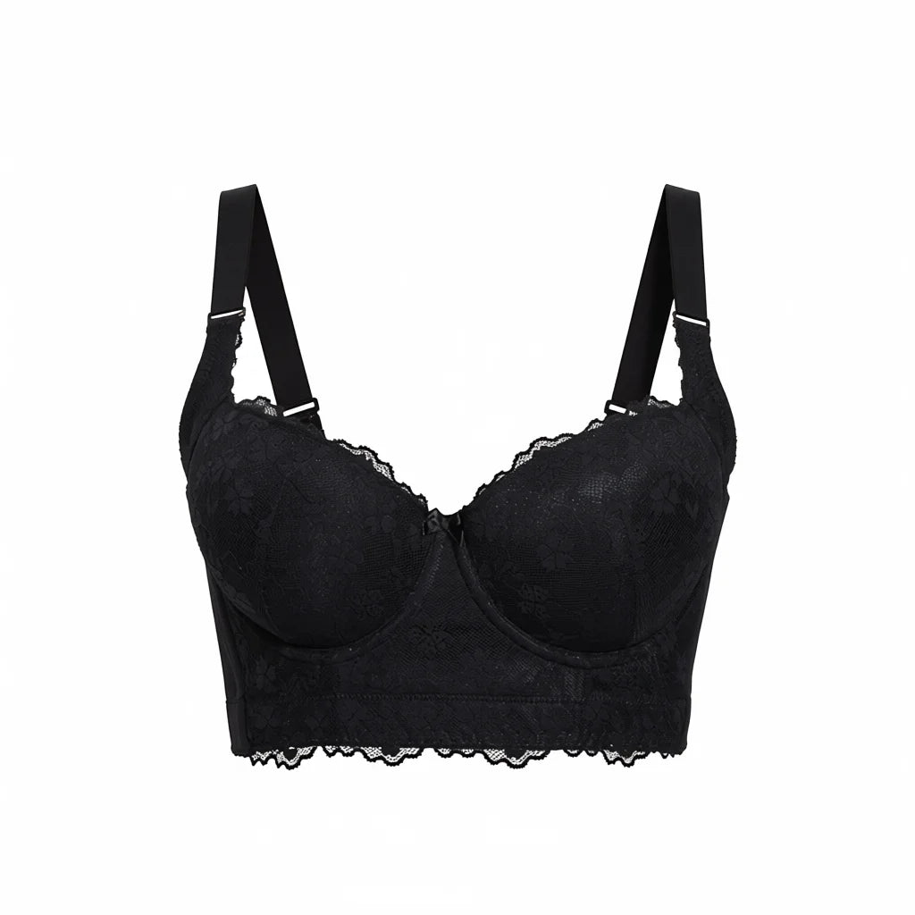 Bustier longline à armatures au galbe élégant
