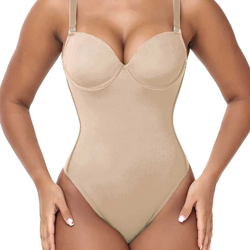 Body Sculptant Dos Nu | Décolleté Plongeant