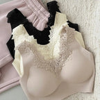 Soutien-gorge dos élégant sans couture à décolleté plongeant