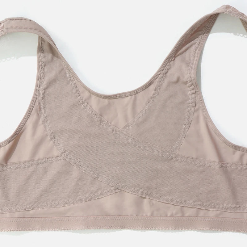 Soutien-gorge minimiseur à ouverture frontale et maintien renforcé