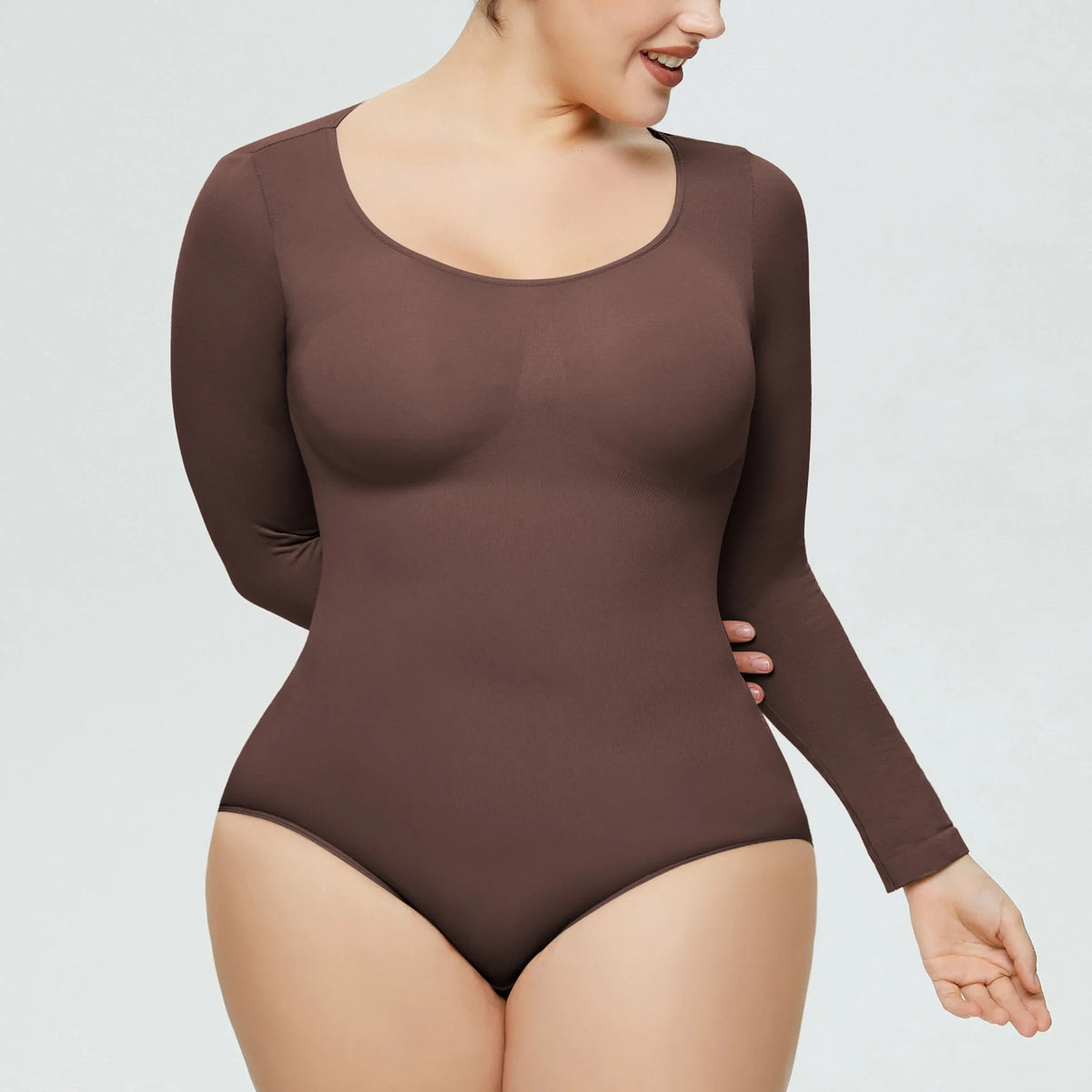 Body Sculptant Manches Longues | Maintien Léger