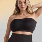 Soutien-gorge bandeau à maintien silicone et bretelles amovibles