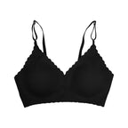 Soutien-gorge invisible sans coutures à bord ondulé