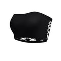 Soutien-gorge bandeau antidérapant à dos en dentelle