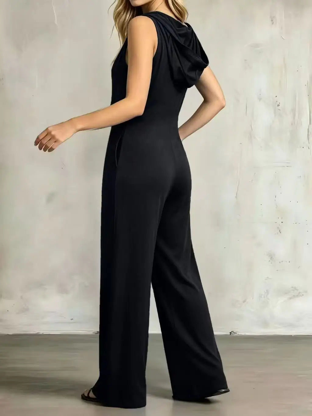 Combinaison Col V Jambes Larges