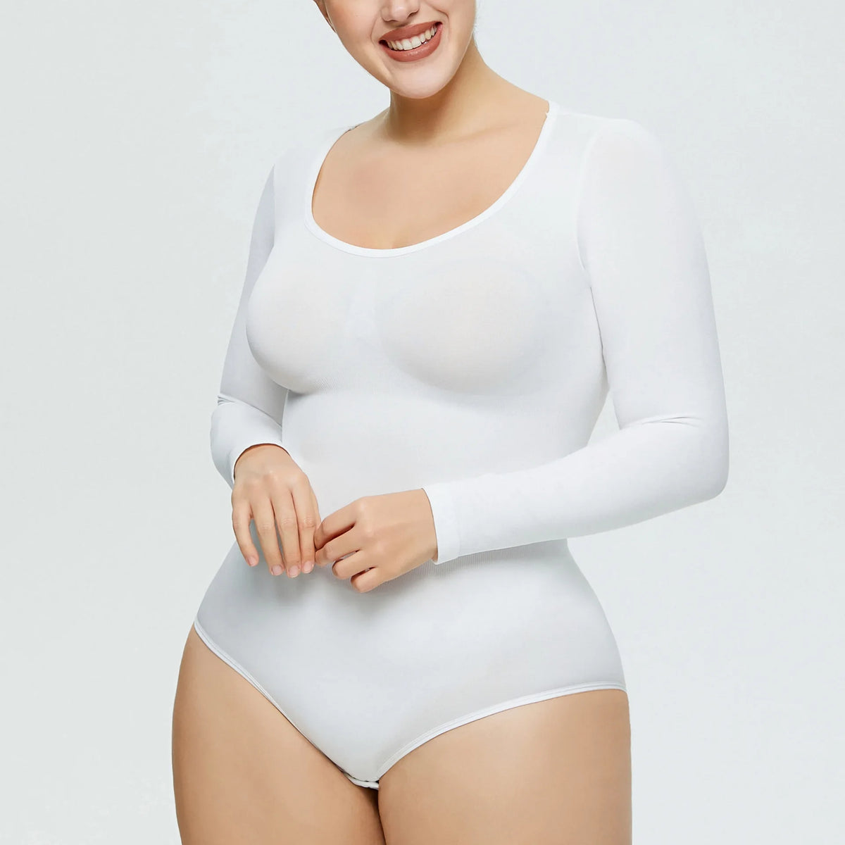 Body Sculptant Manches Longues | Maintien Léger