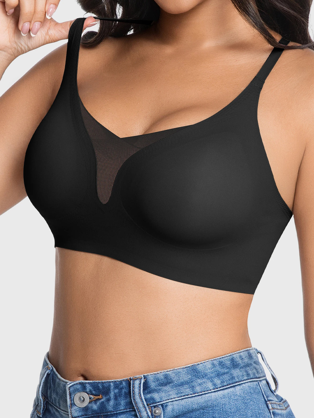 Bralette Éclipse en Maille Respirante