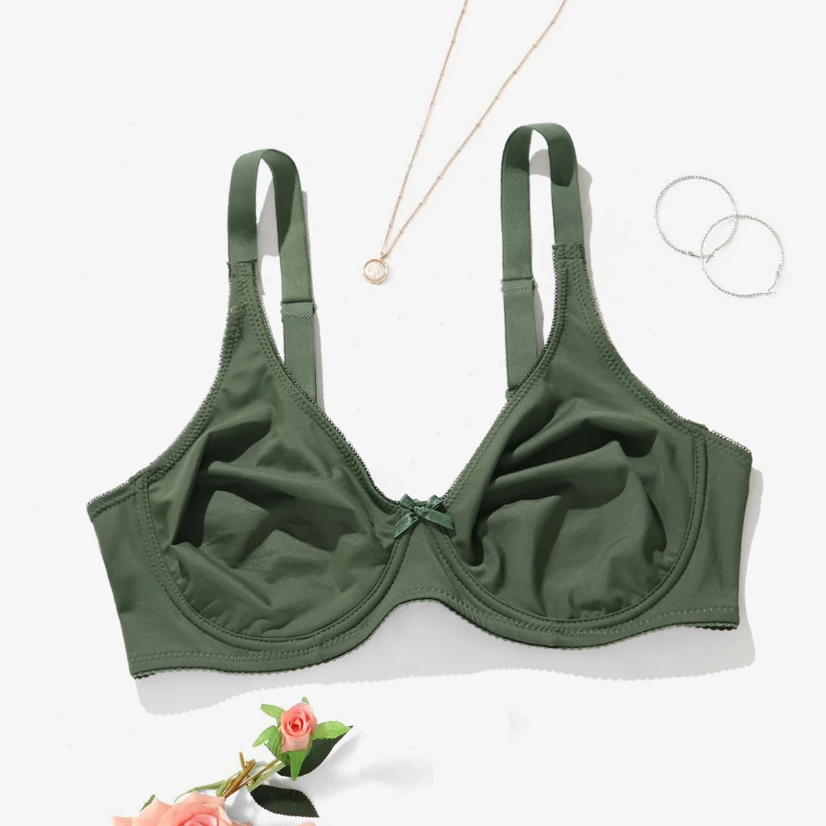 Soutien-gorge minimiseur à armatures pour un maintien optimal