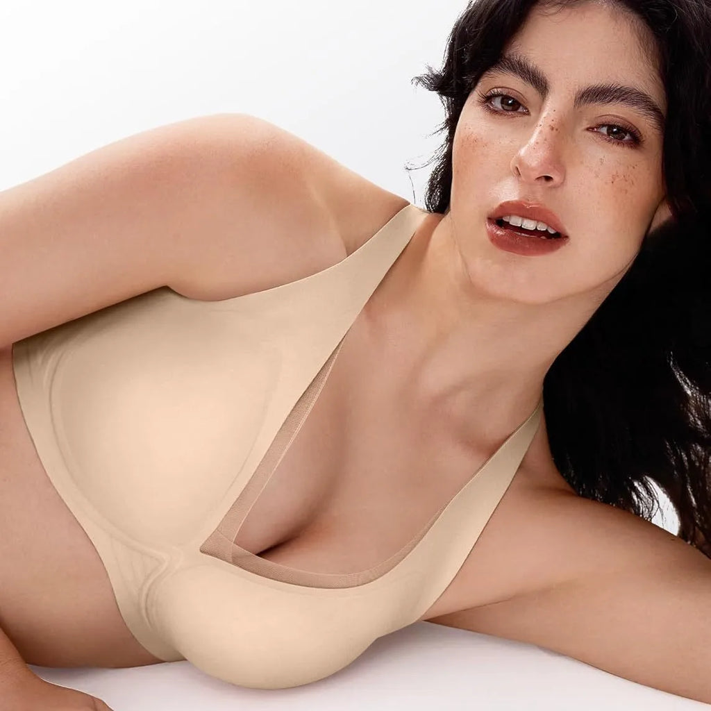 Soutien-gorge invisible au maintien enveloppant