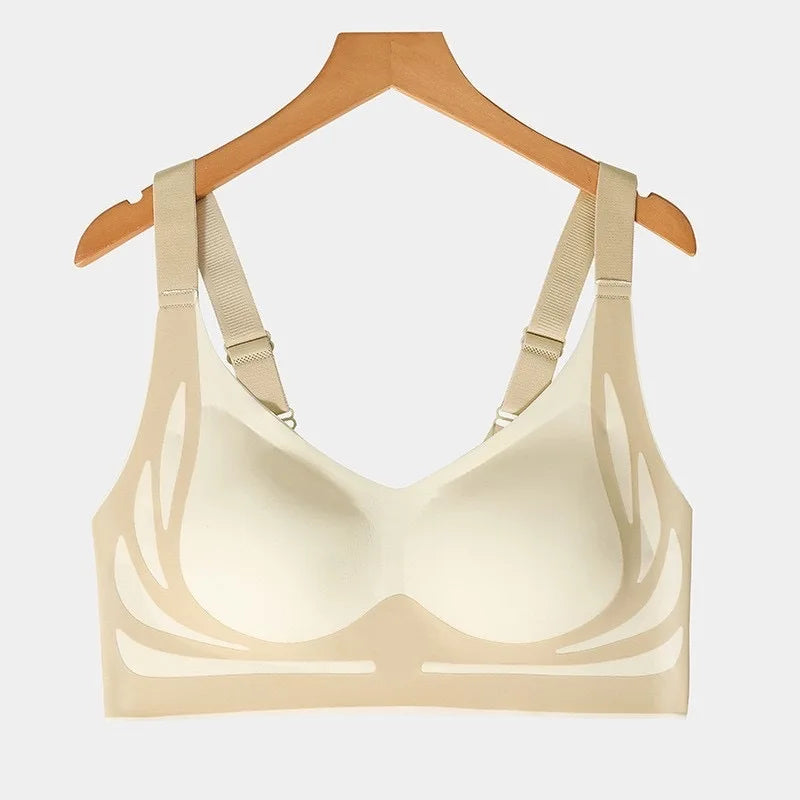 Soutien-gorge couvrant sans armatures à maintien liftant