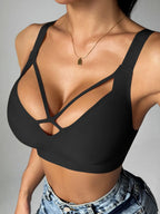 Brassière de sport au maintien libre et respirant