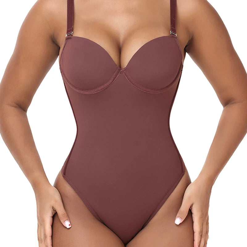 Body Sculptant Dos Nu | Décolleté Plongeant