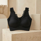Soutien-gorge dos élégant sans couture à décolleté plongeant