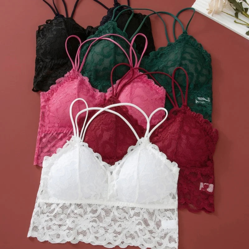 Ensemble de Lingerie Voile de Dentelle