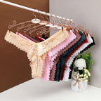 String en Dentelle Transparente | Taille Mi-Haute