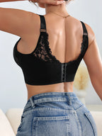 Soutien-gorge en dentelle à armatures et maintien naturel