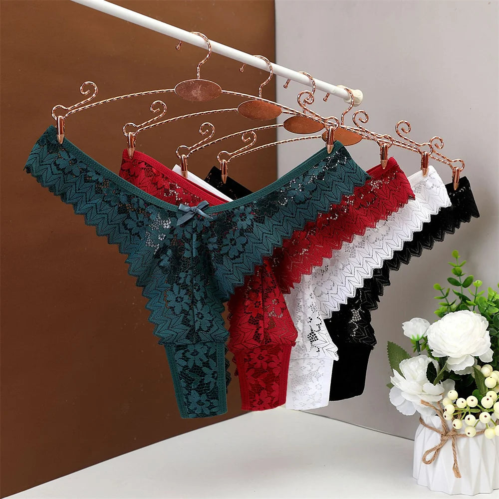 String en Dentelle Transparente | Taille Basse