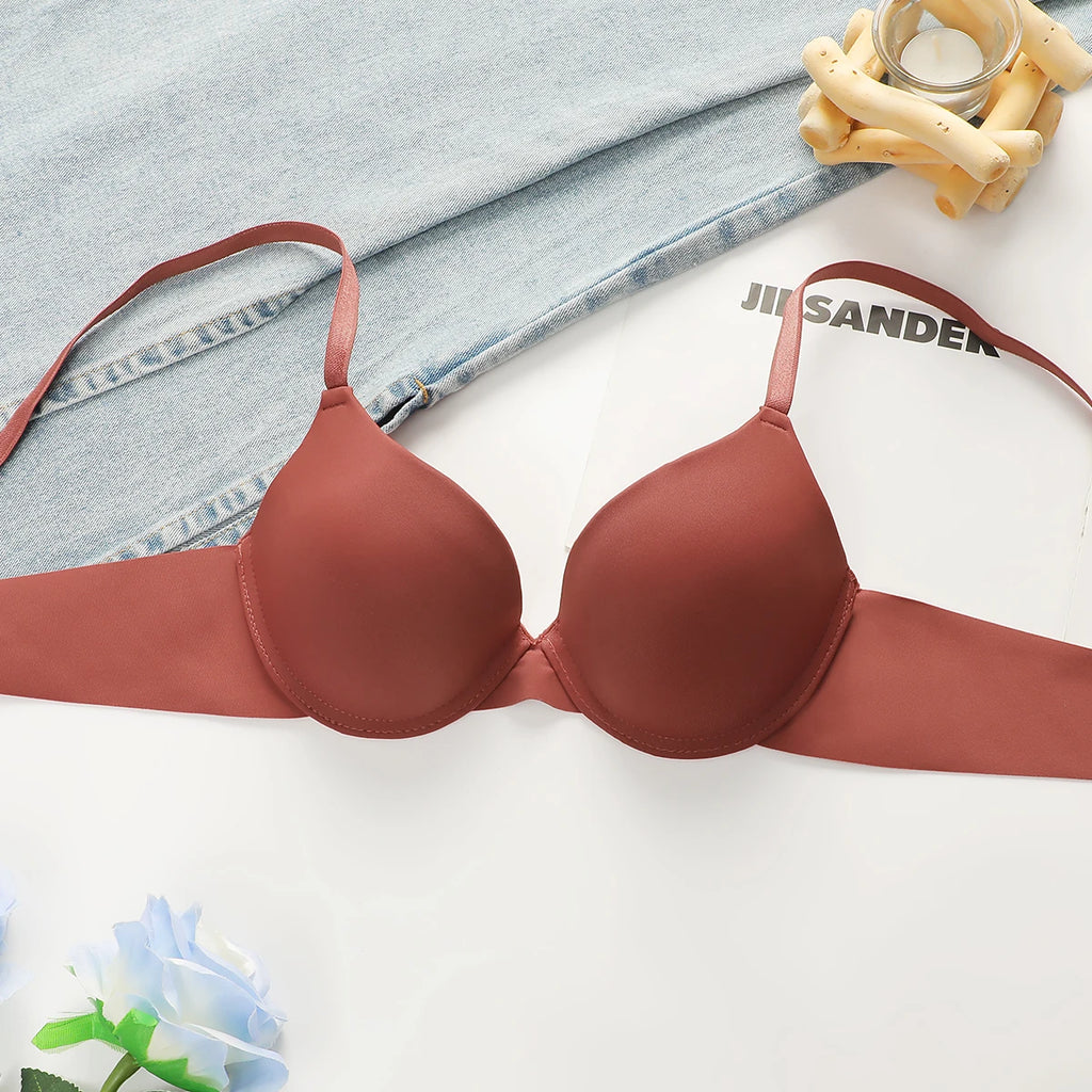 Soutien-gorge push-up à armatures au maintien lissant
