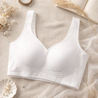 Brassière sans coutures à col V pour un maintien naturel