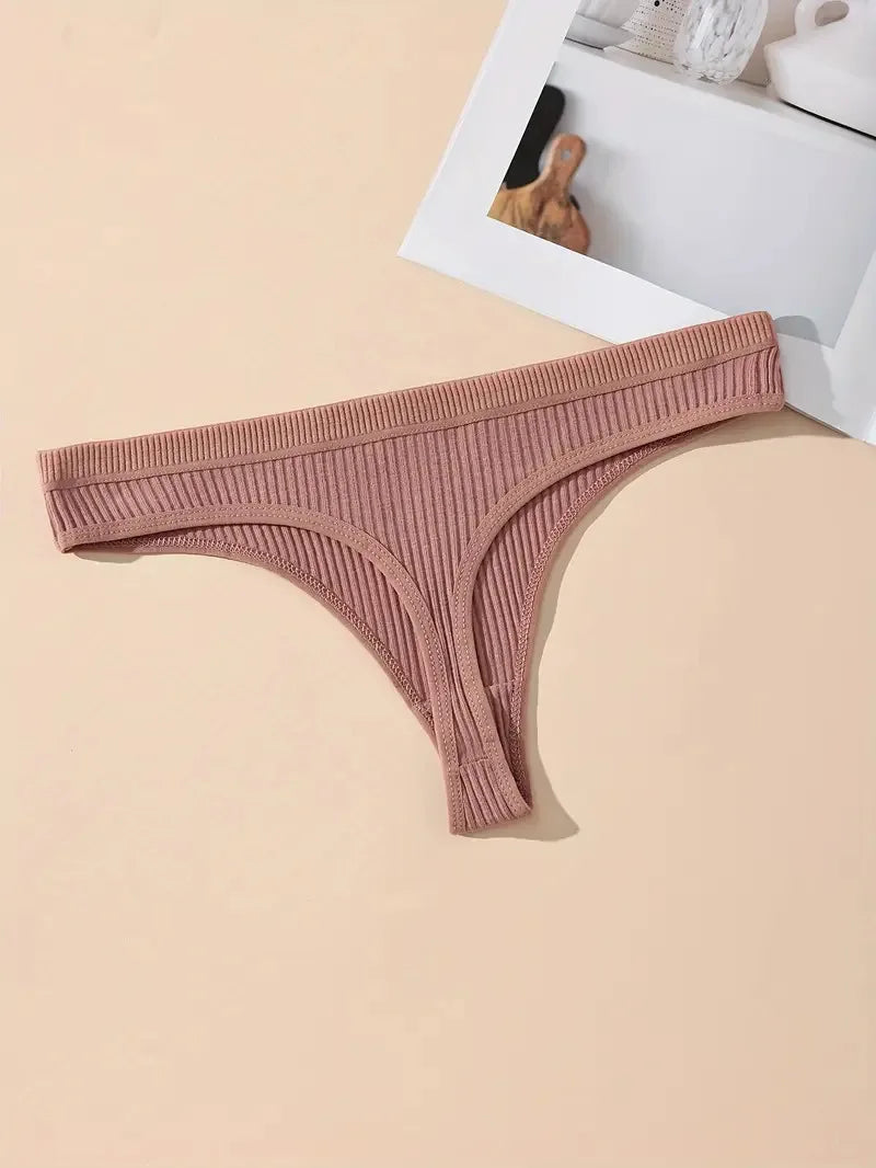 String en Coton Taille Basse | Ensemble de 7