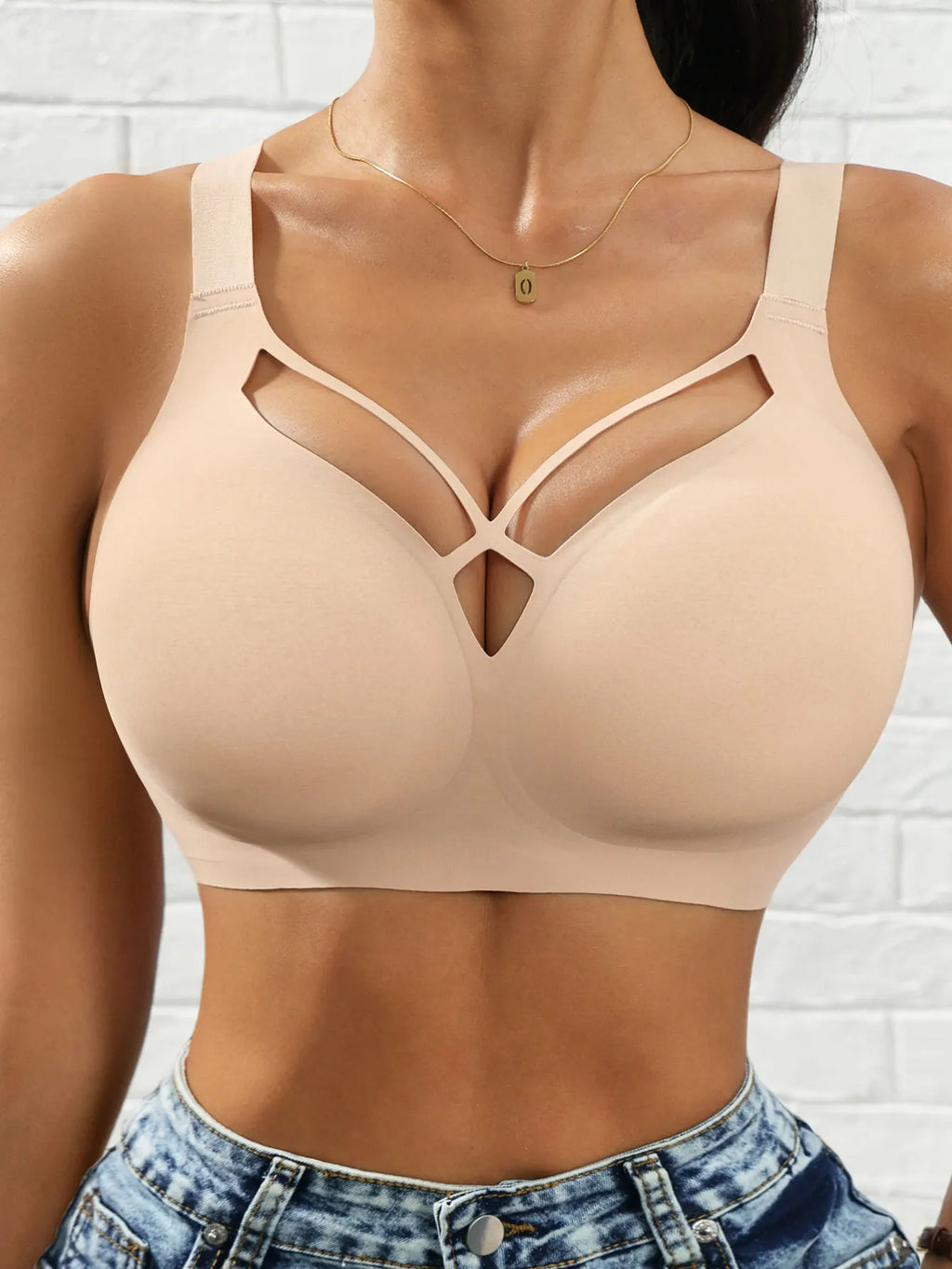 Brassière de sport au maintien libre et respirant