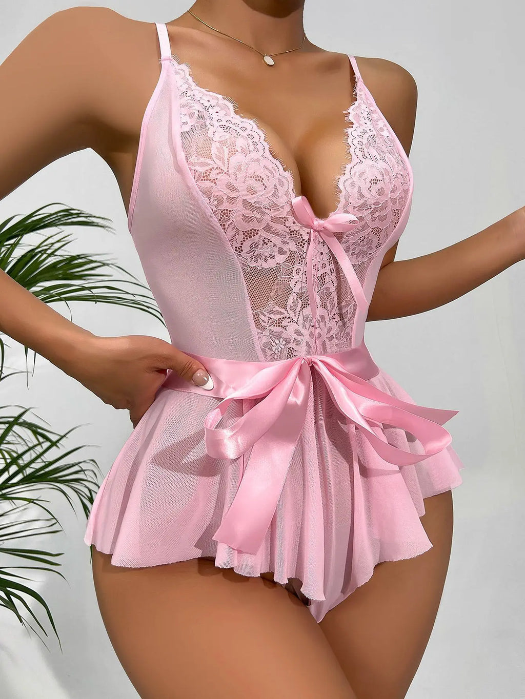 Ensemble de Lingerie Féérique en Dentelle